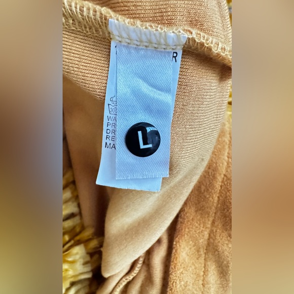 Unbranded Tierra Tassel Fringe Mustard Rope Midi Dress Size Large. - Picture 10 of 12